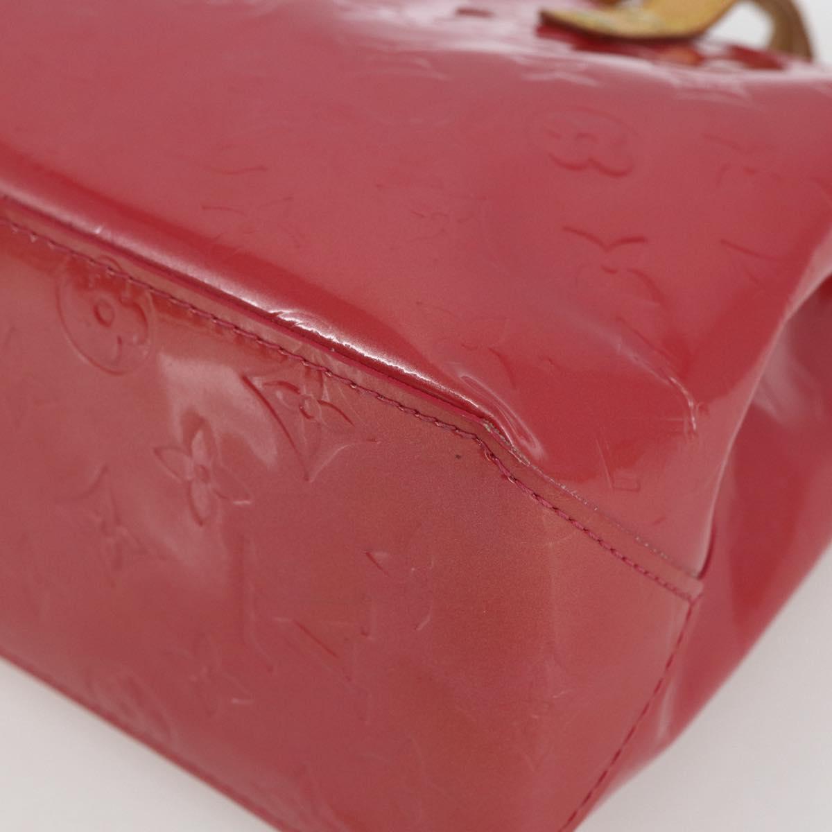 LOUIS VUITTON Monogram Vernis Reade PM Hand Bag Fran Boise M9132F LV Auth 172625