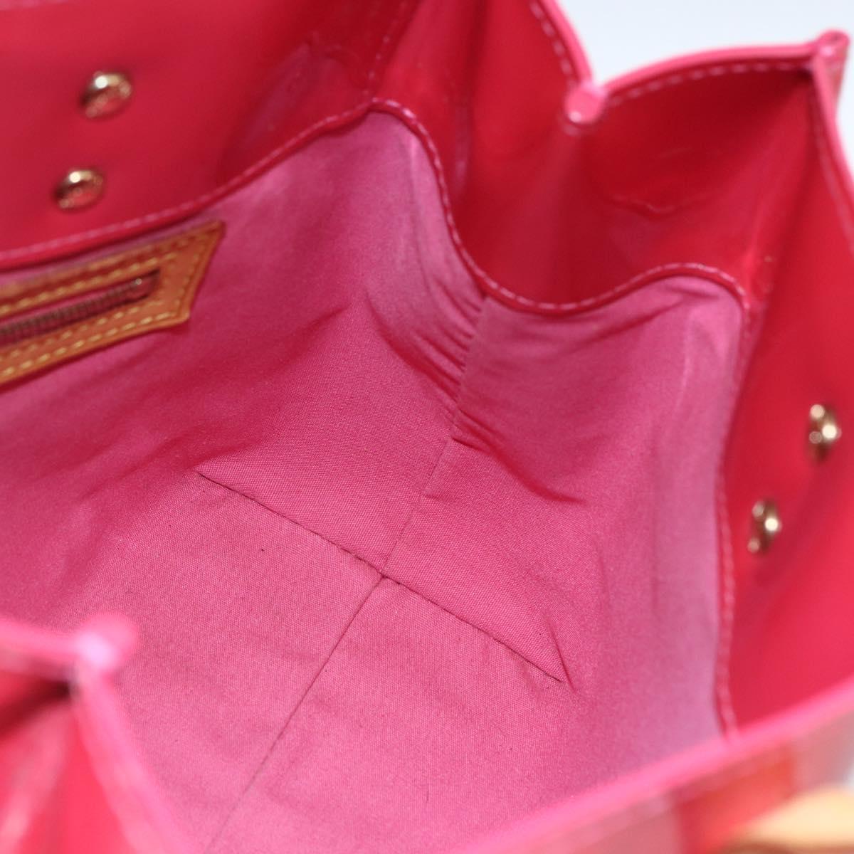 LOUIS VUITTON Monogram Vernis Reade PM Hand Bag Fran Boise M9132F LV Auth 172625