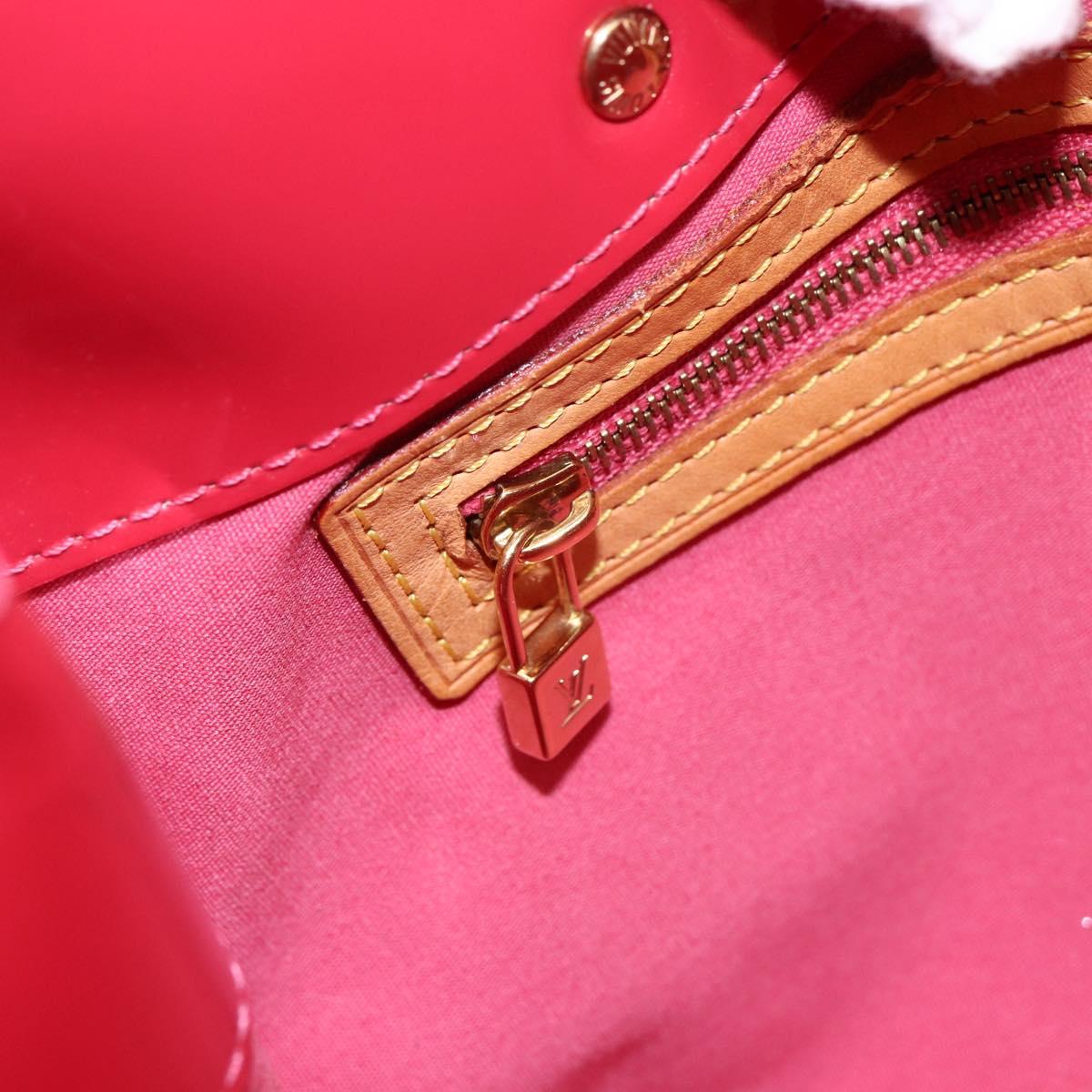 LOUIS VUITTON Monogram Vernis Reade PM Hand Bag Fran Boise M9132F LV Auth 172625