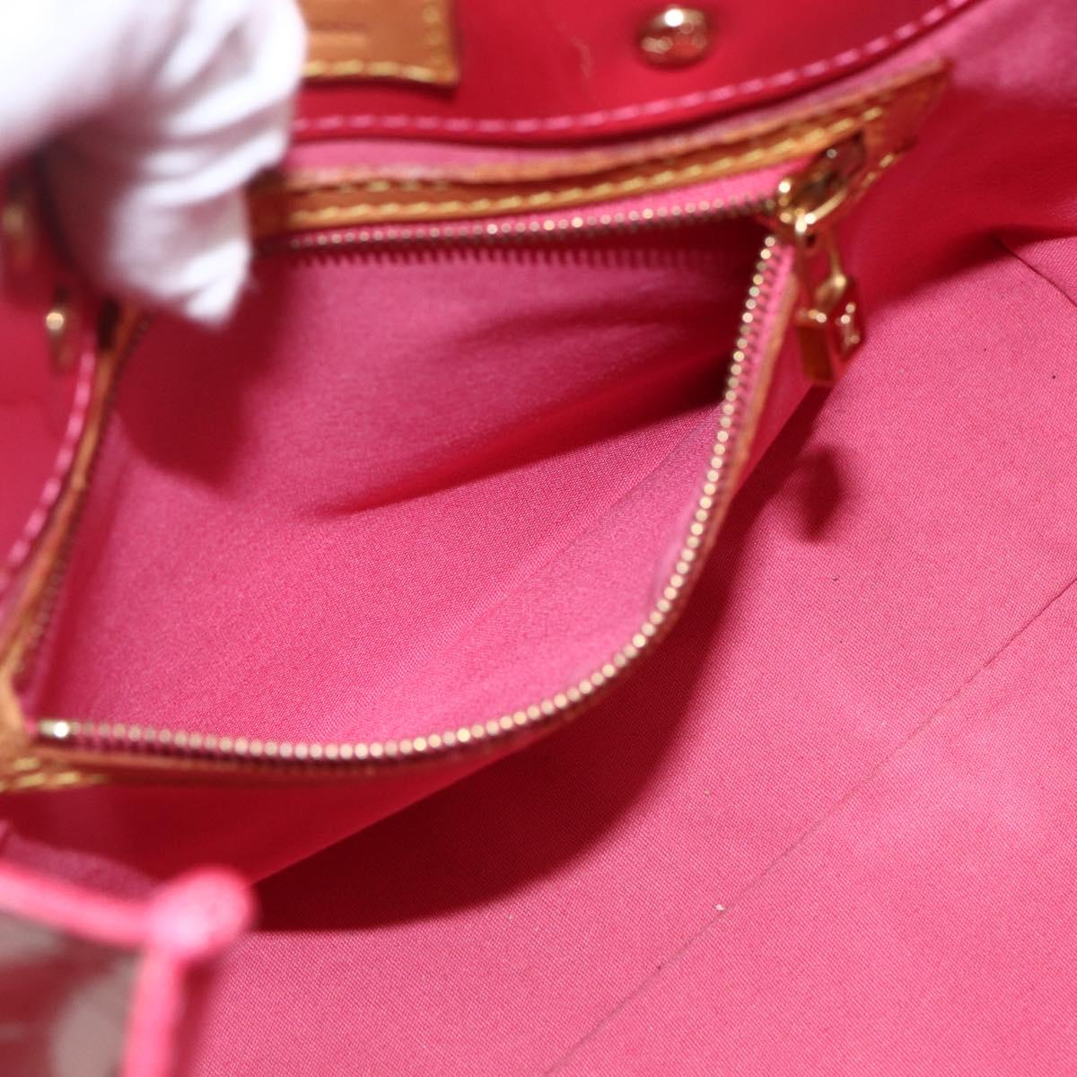 LOUIS VUITTON Monogram Vernis Reade PM Hand Bag Fran Boise M9132F LV Auth 172625