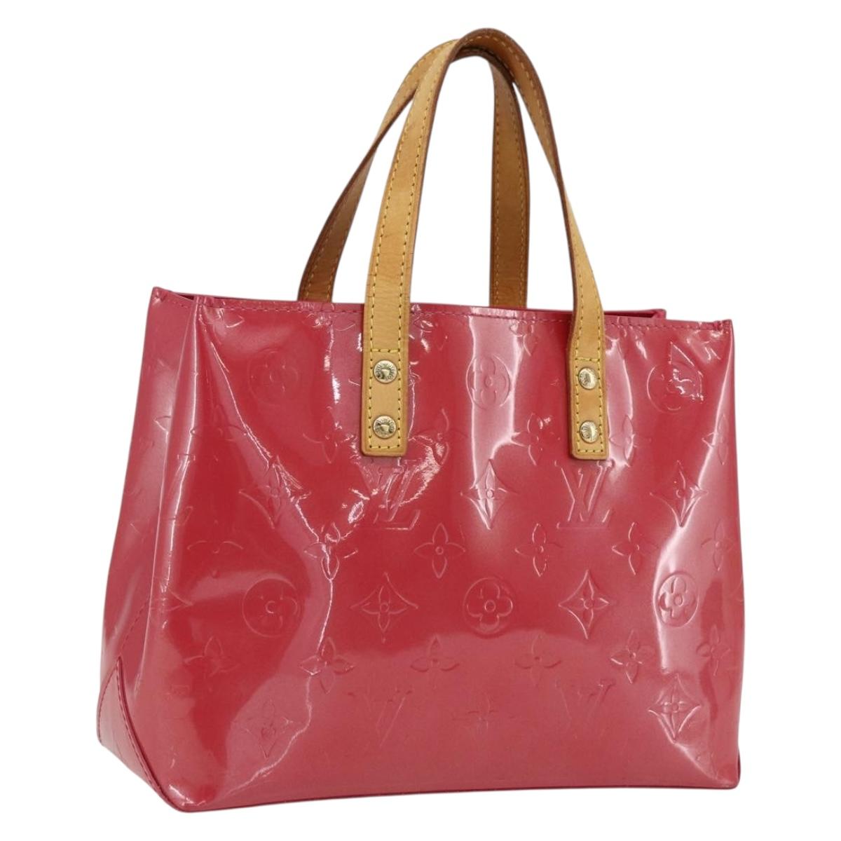 LOUIS VUITTON Monogram Vernis Reade PM Hand Bag Fran Boise M9132F LV Auth 172625
