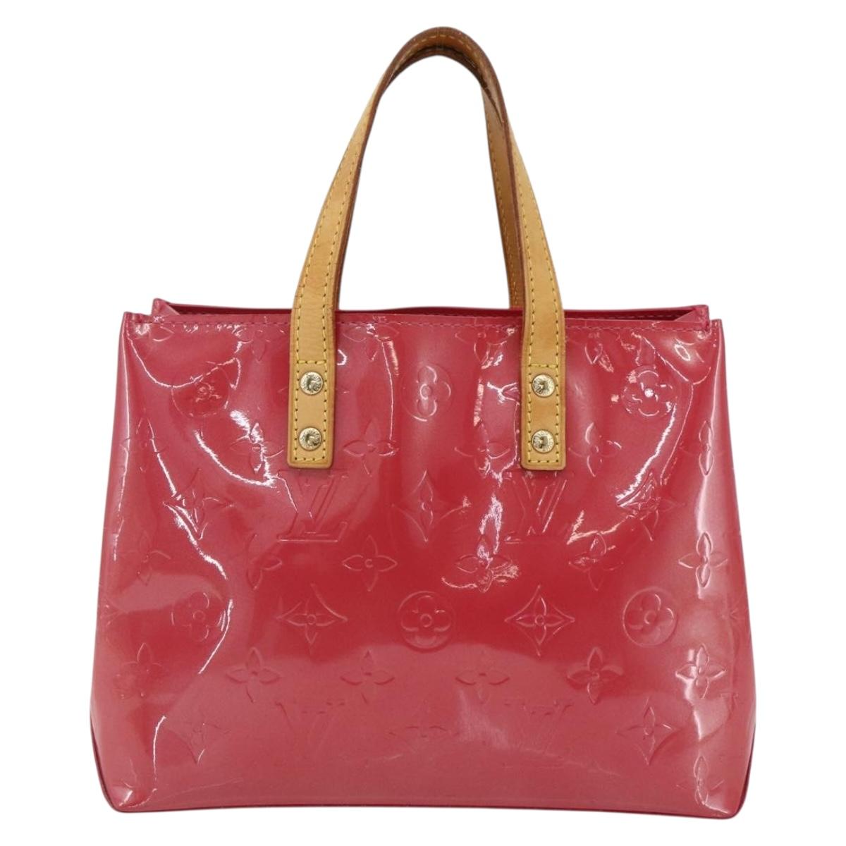LOUIS VUITTON Monogram Vernis Reade PM Hand Bag Fran Boise M9132F LV Auth 172625