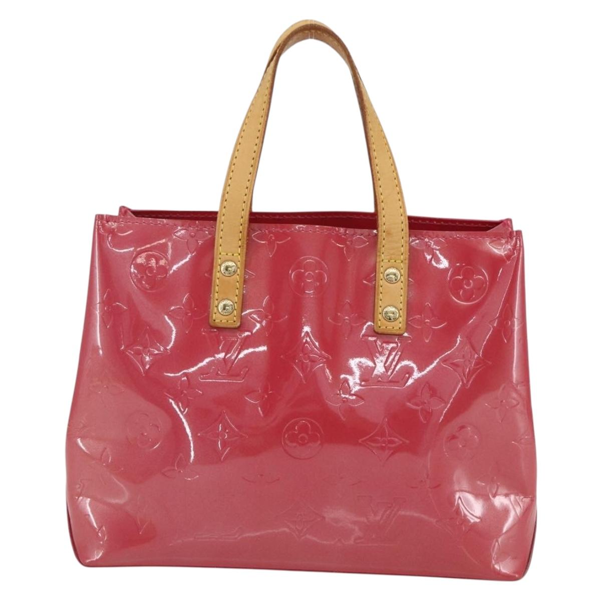 LOUIS VUITTON Monogram Vernis Reade PM Hand Bag Fran Boise M9132F LV Auth 172625