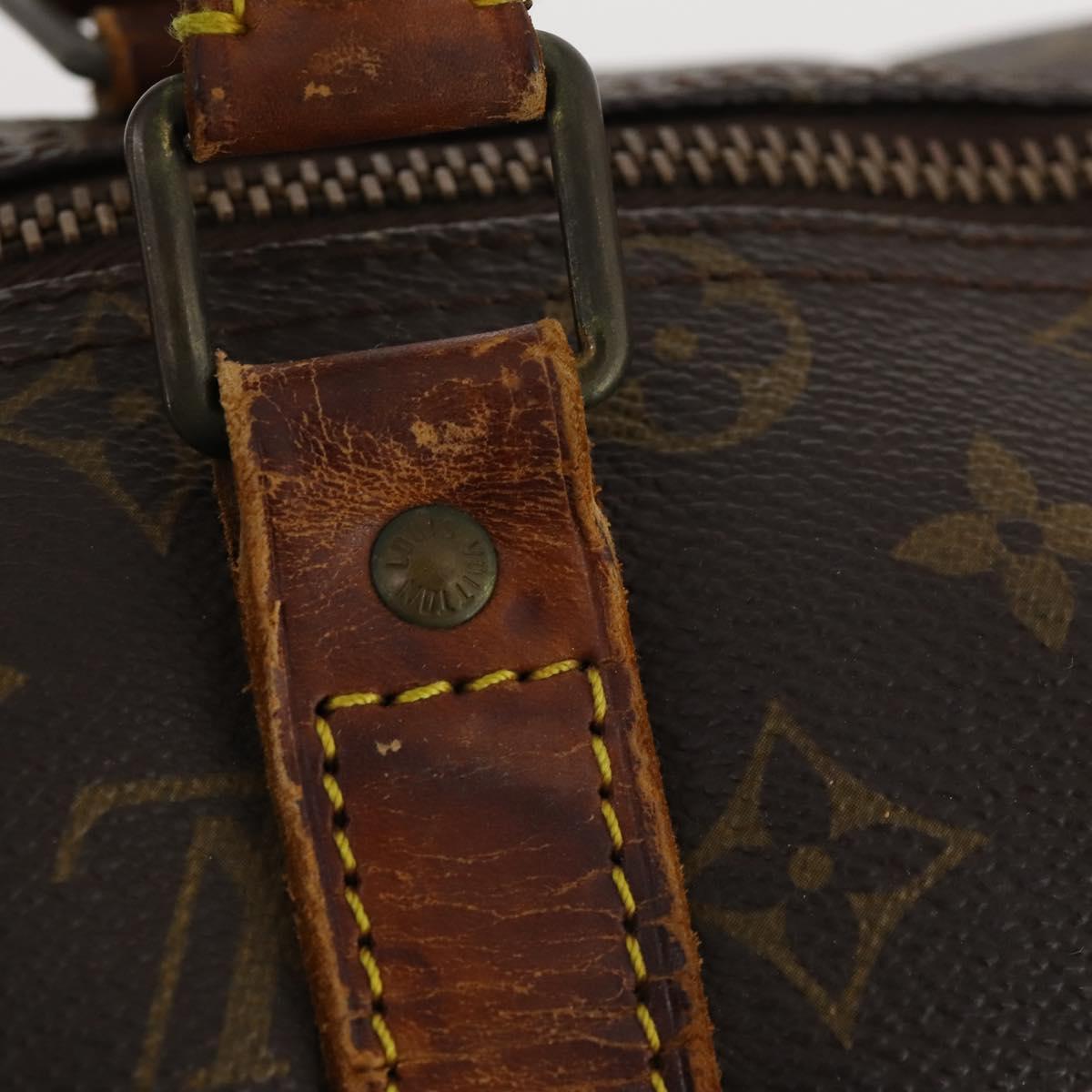 LOUIS VUITTON Monogram Keepall 45 Boston Bag M41428 LV Auth 172630