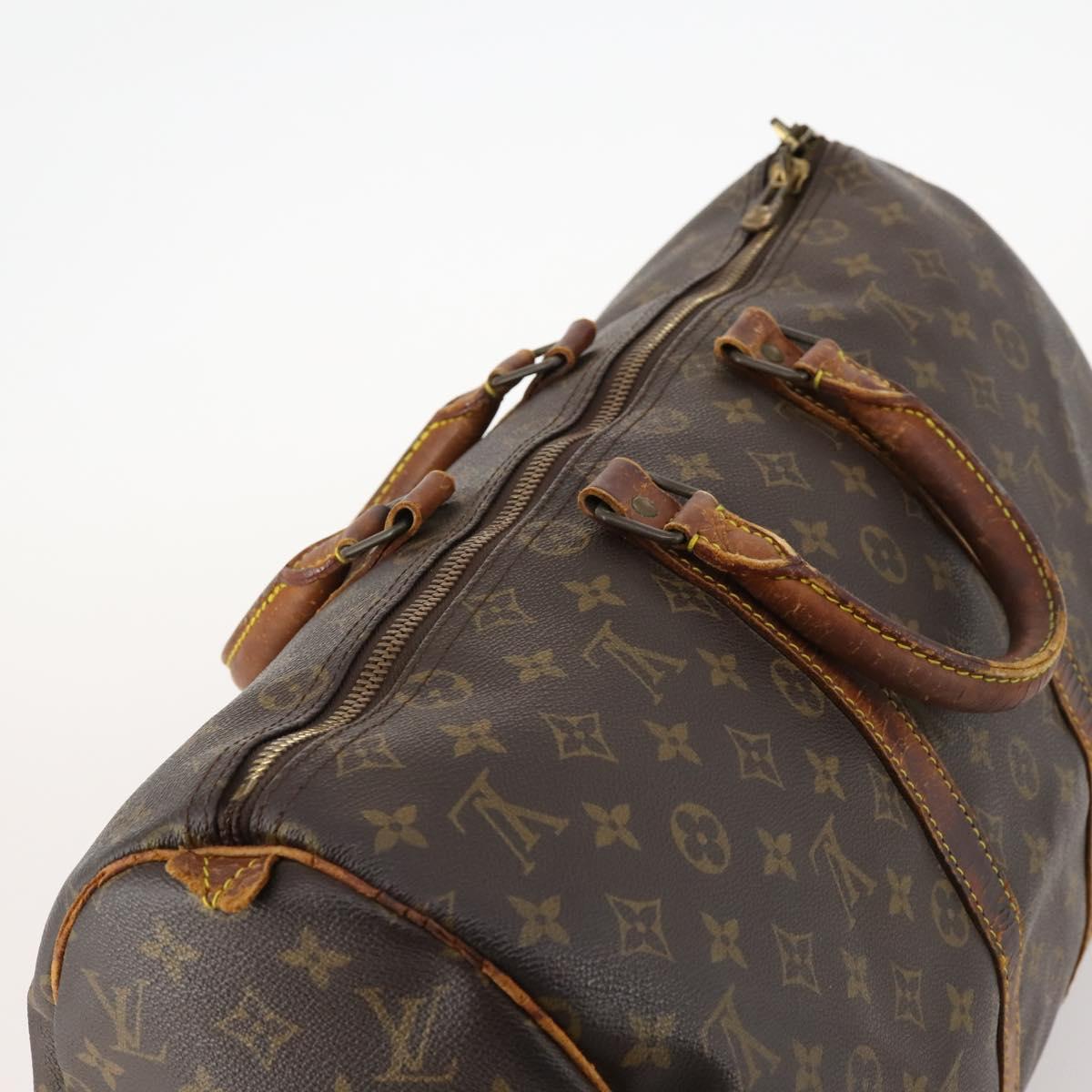 LOUIS VUITTON Monogram Keepall 45 Boston Bag M41428 LV Auth 172630