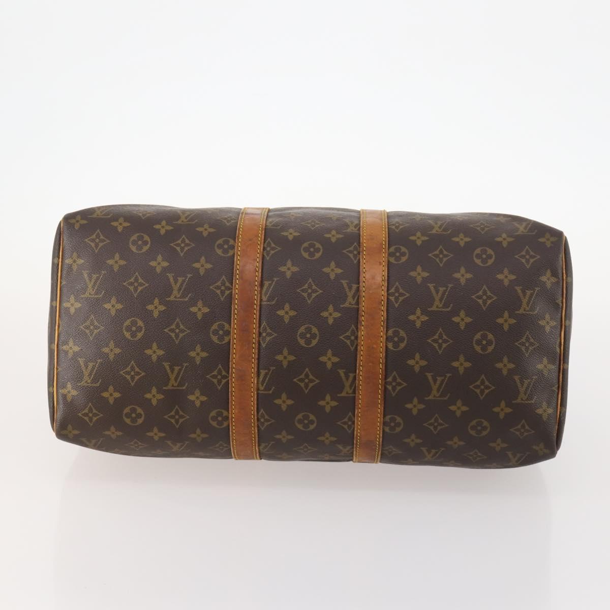LOUIS VUITTON Monogram Keepall 45 Boston Bag M41428 LV Auth 172630