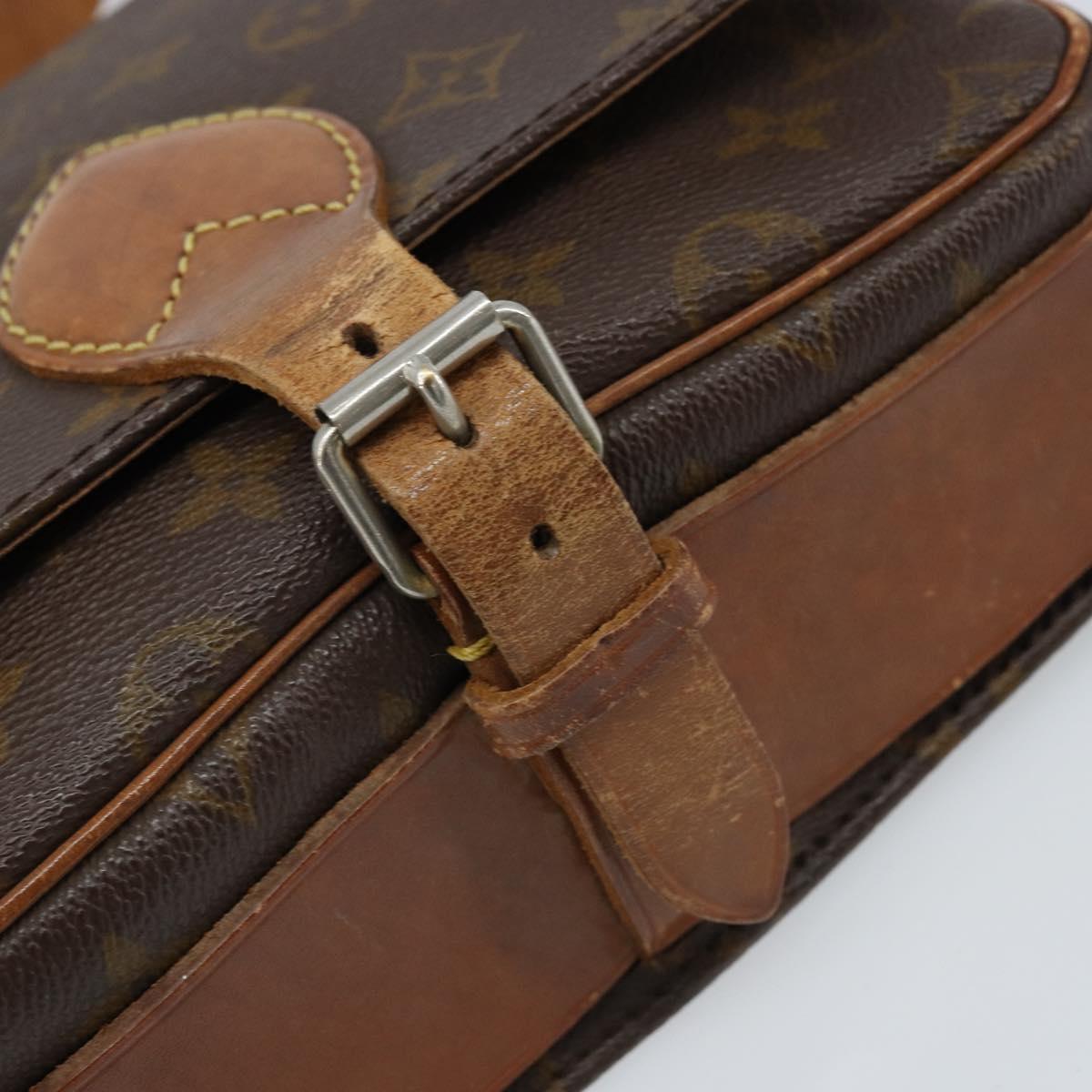 LOUIS VUITTON Monogram Cartouchiere MM Shoulder Bag M51253 LV Auth 172656