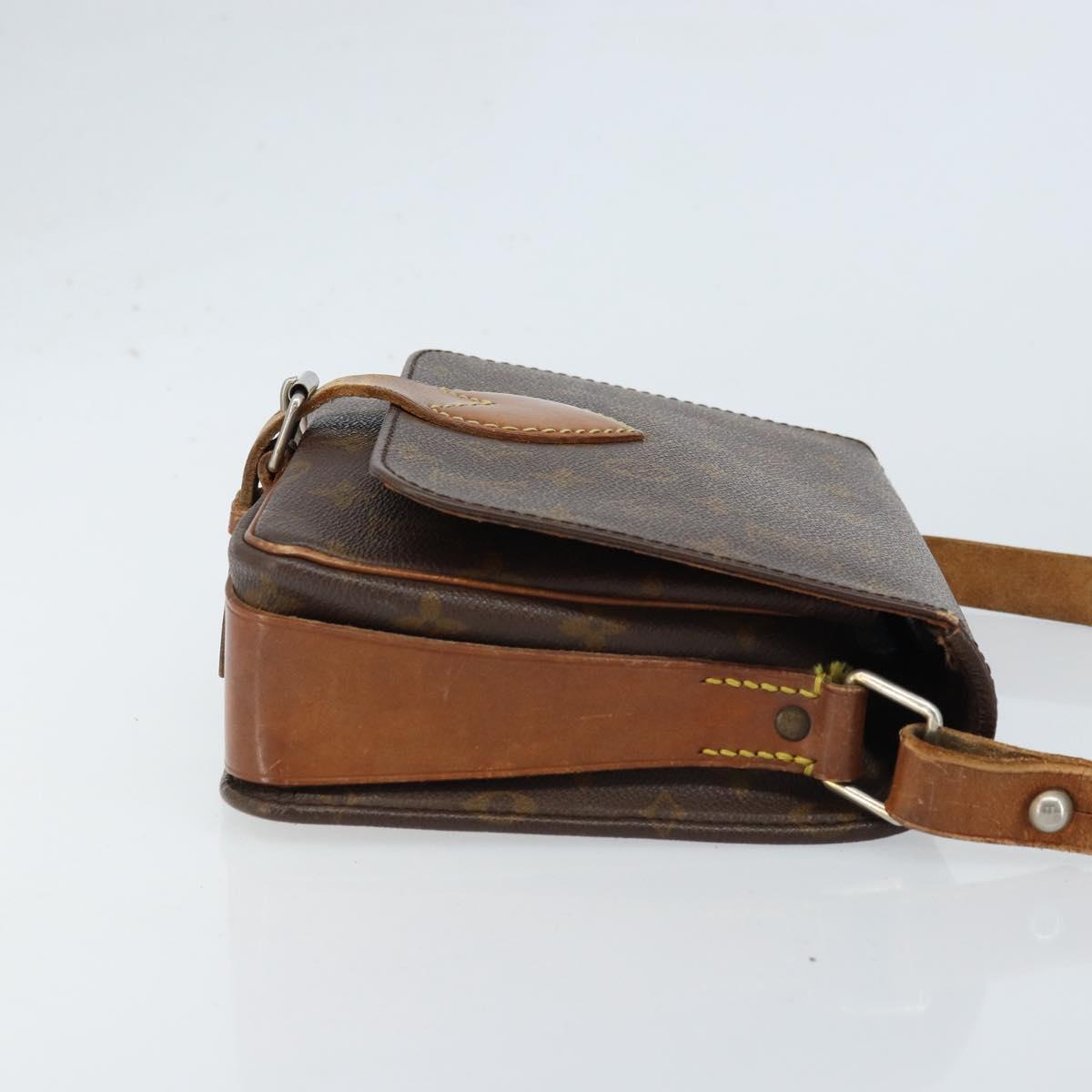 LOUIS VUITTON Monogram Cartouchiere MM Shoulder Bag M51253 LV Auth 172656