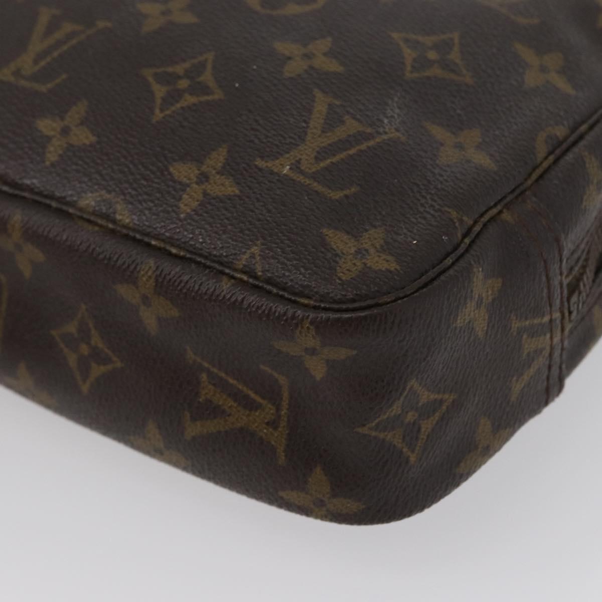 LOUIS VUITTON Monogram Trousse Toilette 23 Clutch Bag M47524 LV Auth 172657
