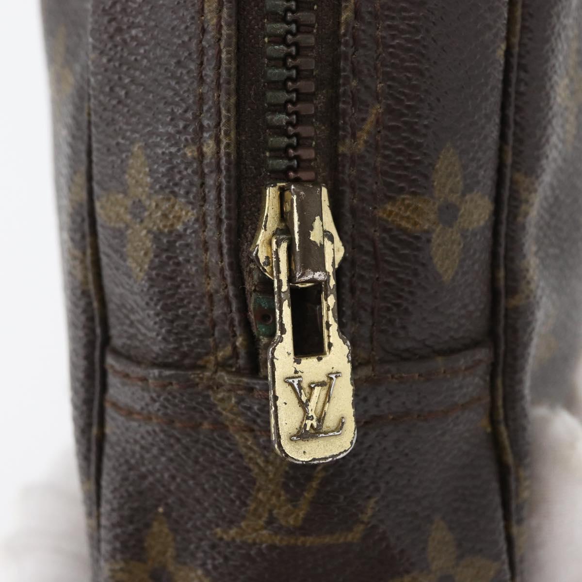 LOUIS VUITTON Monogram Trousse Toilette 23 Clutch Bag M47524 LV Auth 172657
