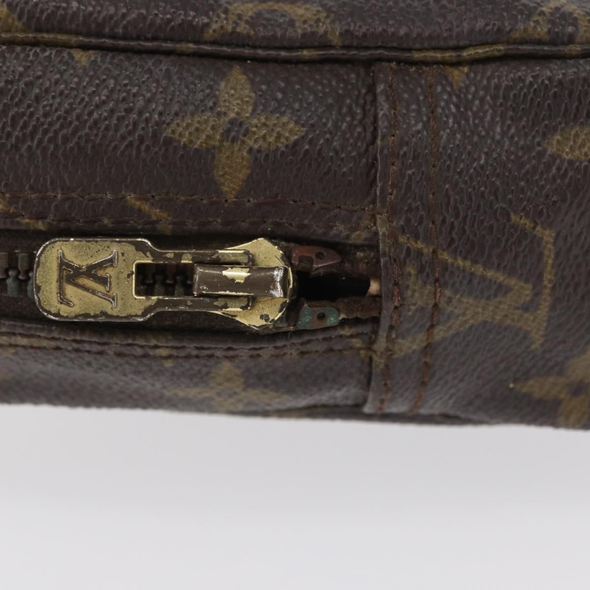 LOUIS VUITTON Monogram Trousse Toilette 23 Clutch Bag M47524 LV Auth 172657