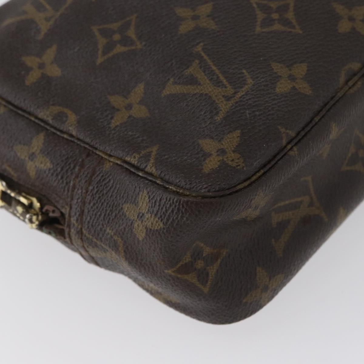 LOUIS VUITTON Monogram Trousse Toilette 23 Clutch Bag M47524 LV Auth 172657