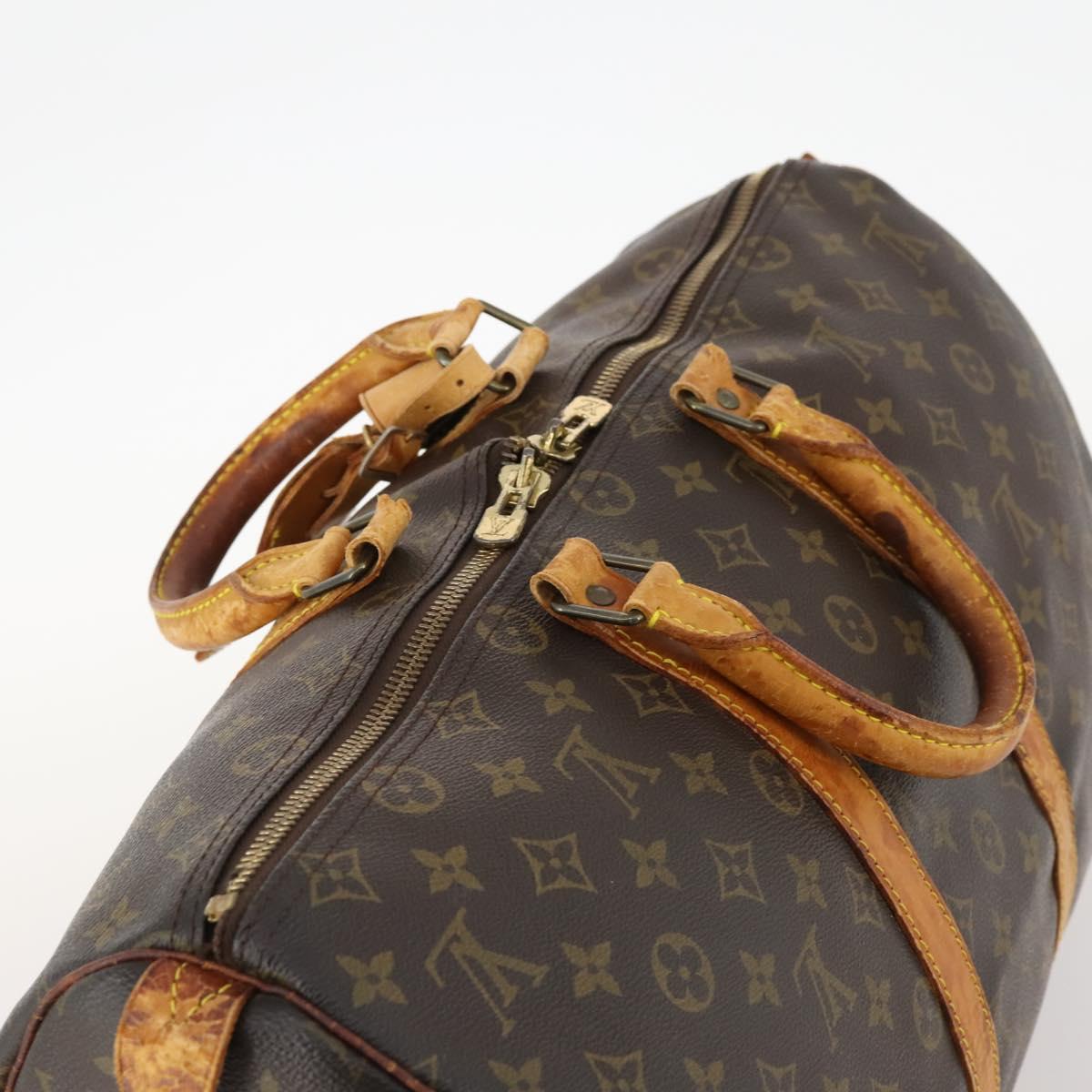 LOUIS VUITTON Monogram Keepall 45 Boston Bag M41428 LV Auth 172659