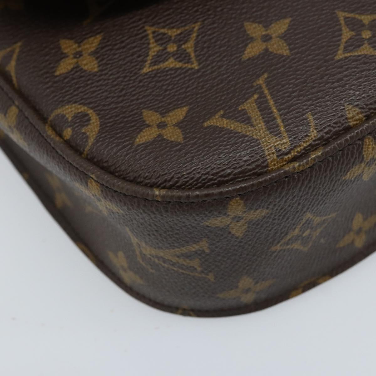 LOUIS VUITTON Monogram Saint Cloud GM Shoulder Bag M51242 LV Auth 172670