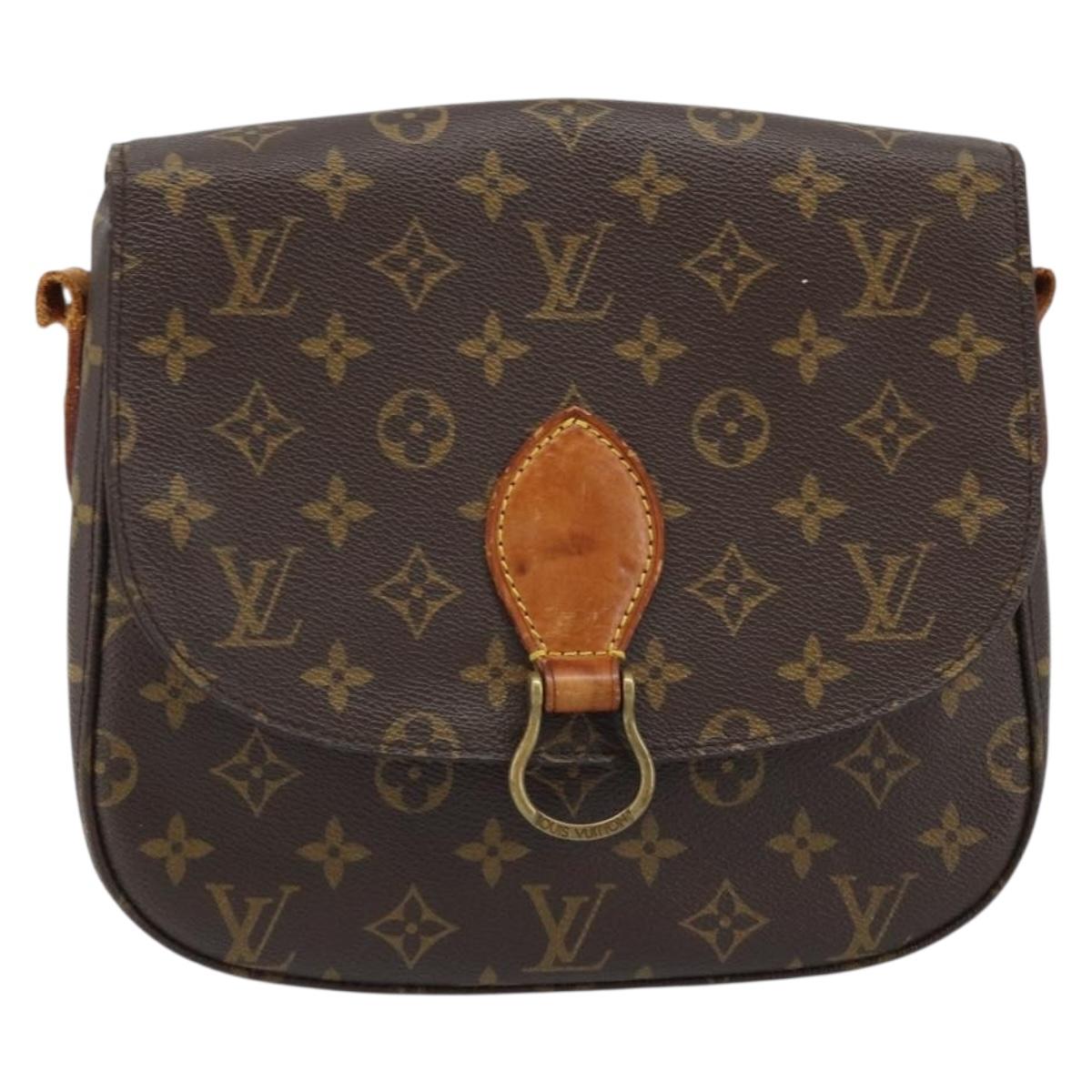 LOUIS VUITTON Monogram Saint Cloud GM Shoulder Bag M51242 LV Auth 172670