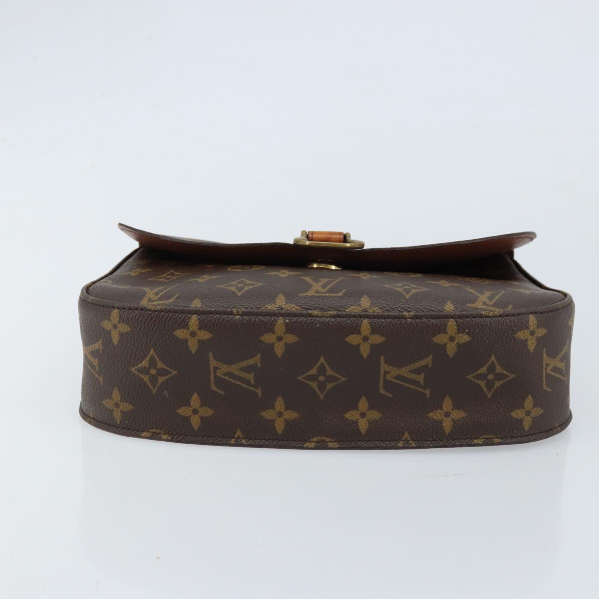 LOUIS VUITTON Monogram Saint Cloud GM Shoulder Bag M51242 LV Auth 172670