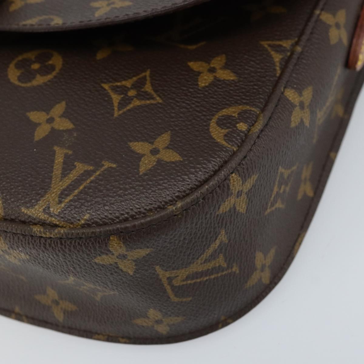LOUIS VUITTON Monogram Saint Cloud GM Shoulder Bag M51242 LV Auth 172670
