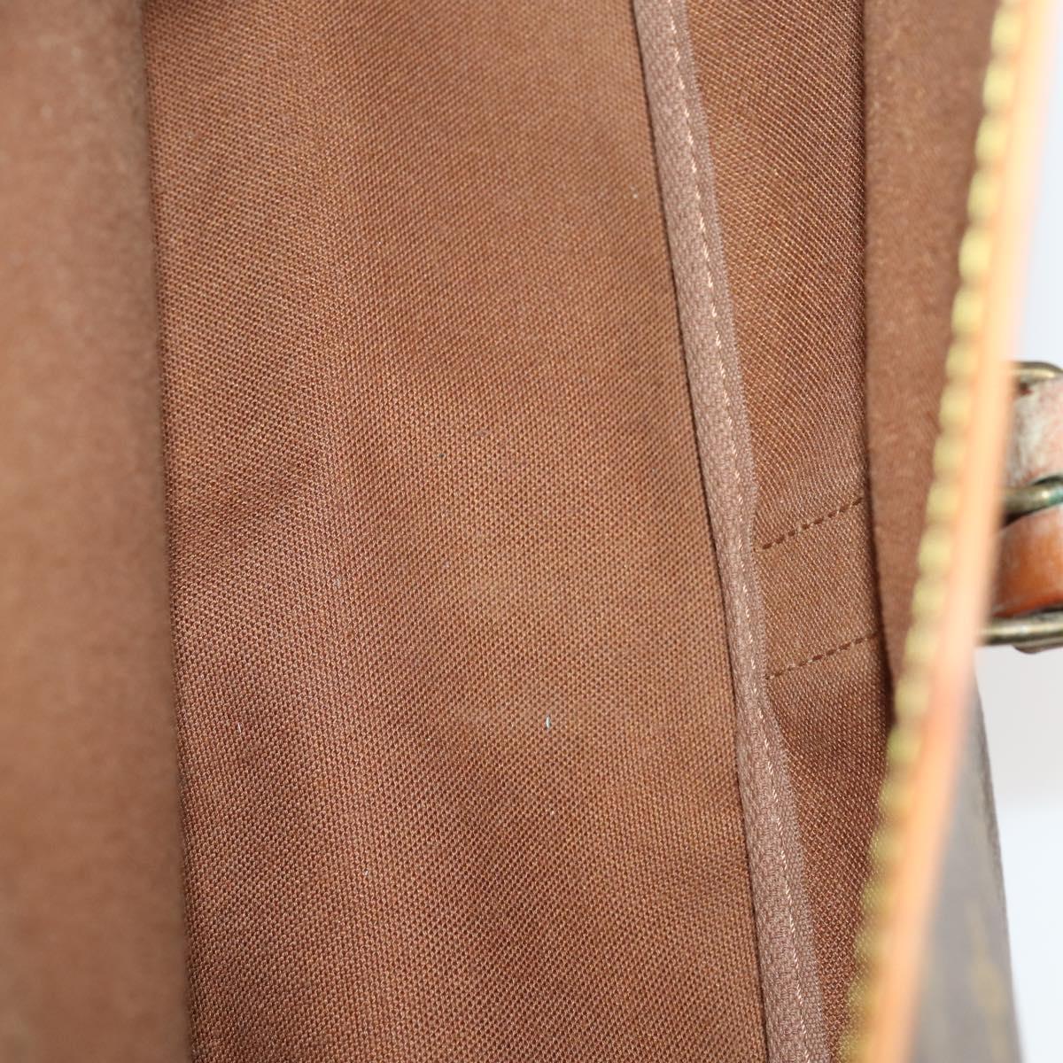 LOUIS VUITTON Monogram Saumur 35 Shoulder Bag M42254 LV Auth 172676
