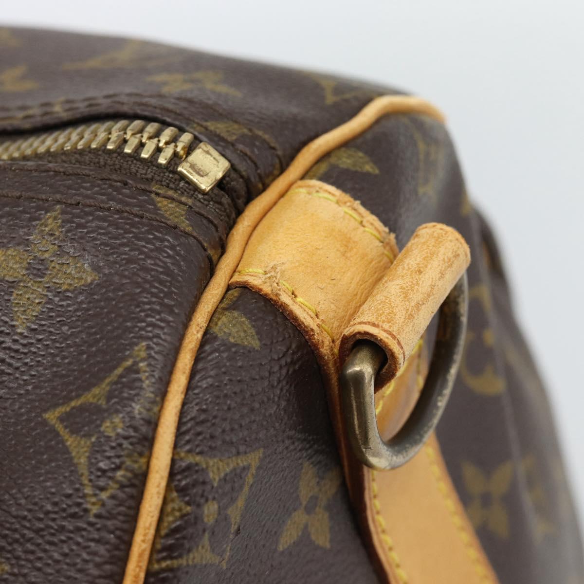 LOUIS VUITTON Monogram Keepall Bandouliere 55 Boston Bag M41414 LV Auth 172687