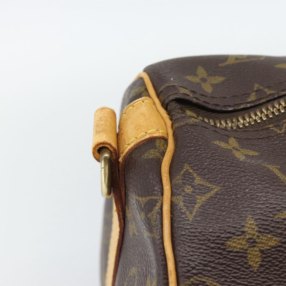 LOUIS VUITTON Monogram Keepall Bandouliere 55 Boston Bag M41414 LV Auth 172687