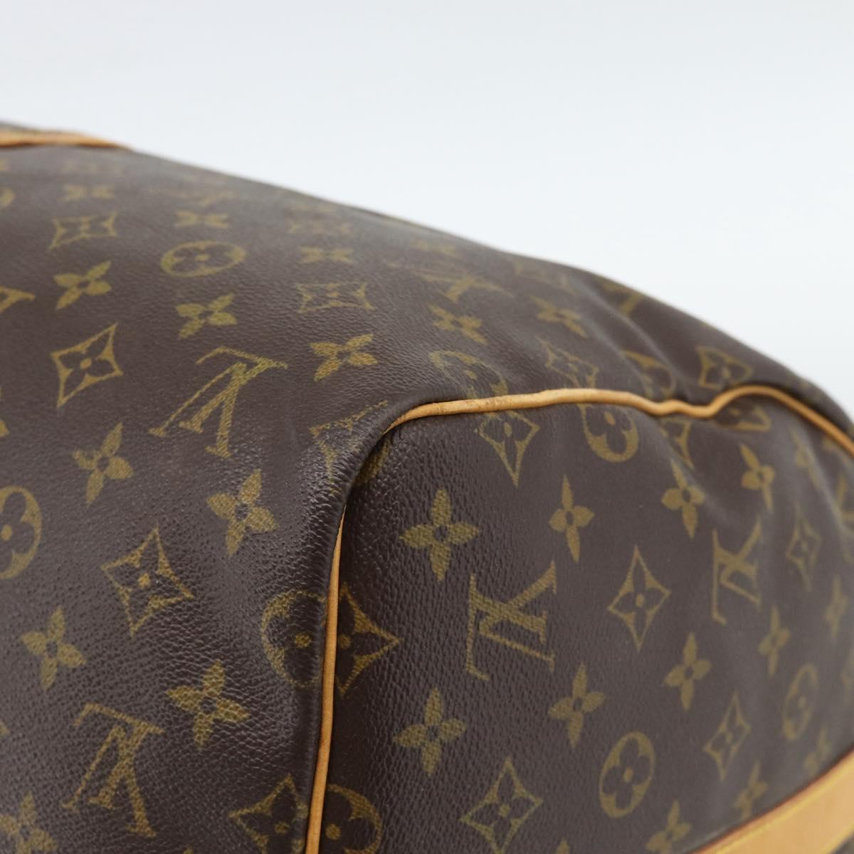 LOUIS VUITTON Monogram Keepall Bandouliere 55 Boston Bag M41414 LV Auth 172687