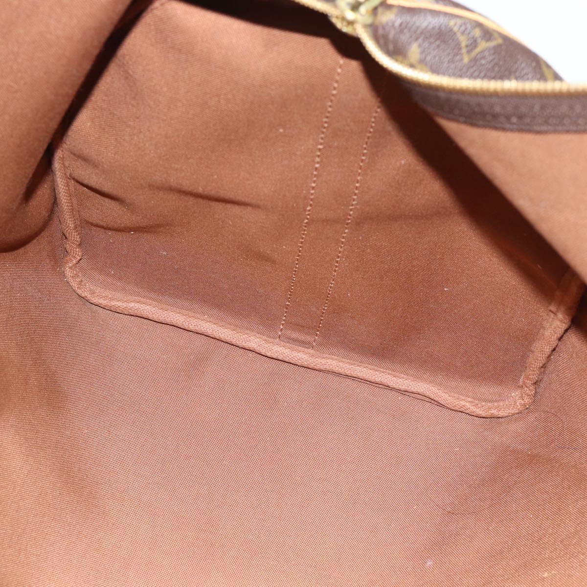 LOUIS VUITTON Monogram Keepall Bandouliere 55 Boston Bag M41414 LV Auth 172687