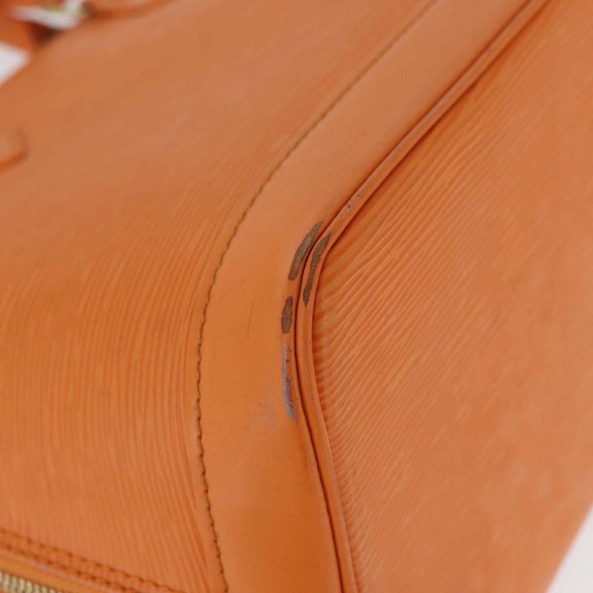 LOUIS VUITTON Epi Alma Hand Bag Orange Mandarin M5214H LV Auth 172701
