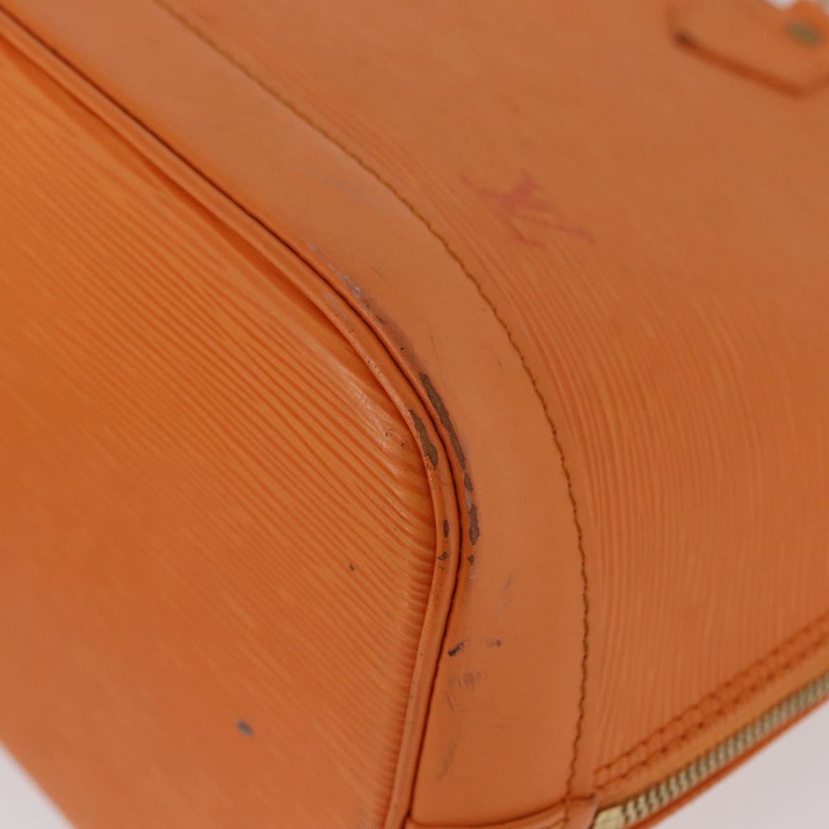 LOUIS VUITTON Epi Alma Hand Bag Orange Mandarin M5214H LV Auth 172701