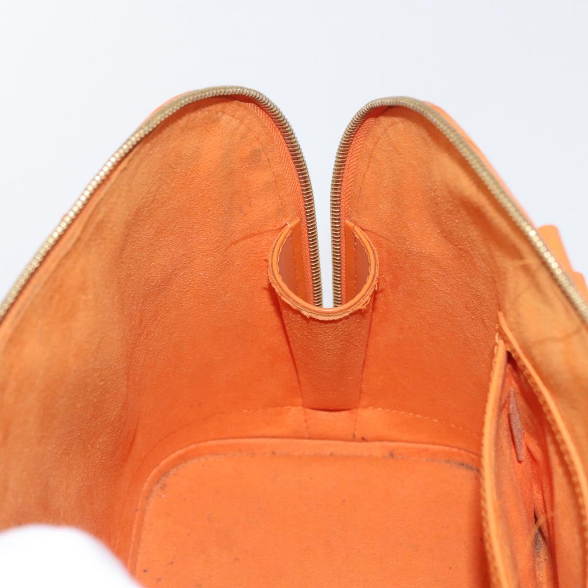 LOUIS VUITTON Epi Alma Hand Bag Orange Mandarin M5214H LV Auth 172701