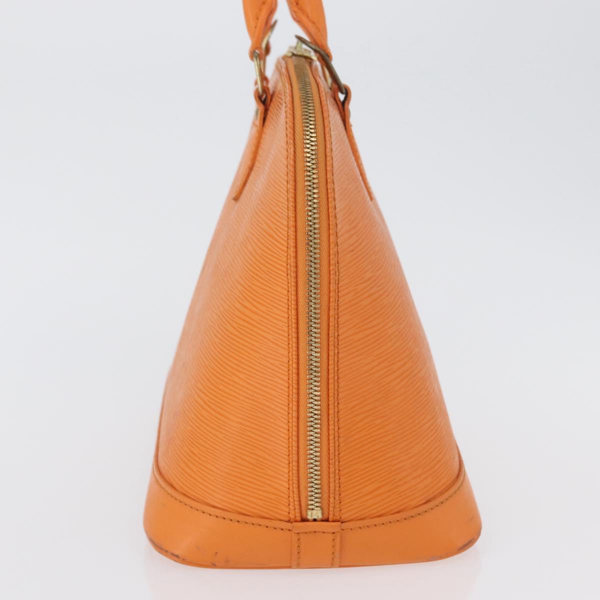 LOUIS VUITTON Epi Alma Hand Bag Orange Mandarin M5214H LV Auth 172701