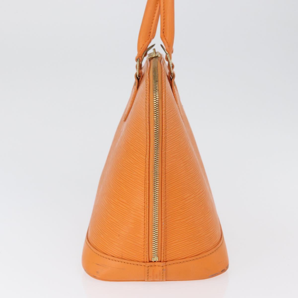 LOUIS VUITTON Epi Alma Hand Bag Orange Mandarin M5214H LV Auth 172701