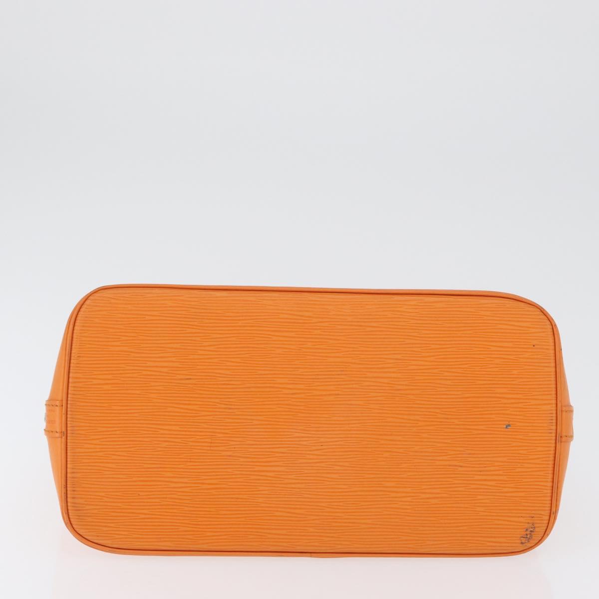LOUIS VUITTON Epi Alma Hand Bag Orange Mandarin M5214H LV Auth 172701