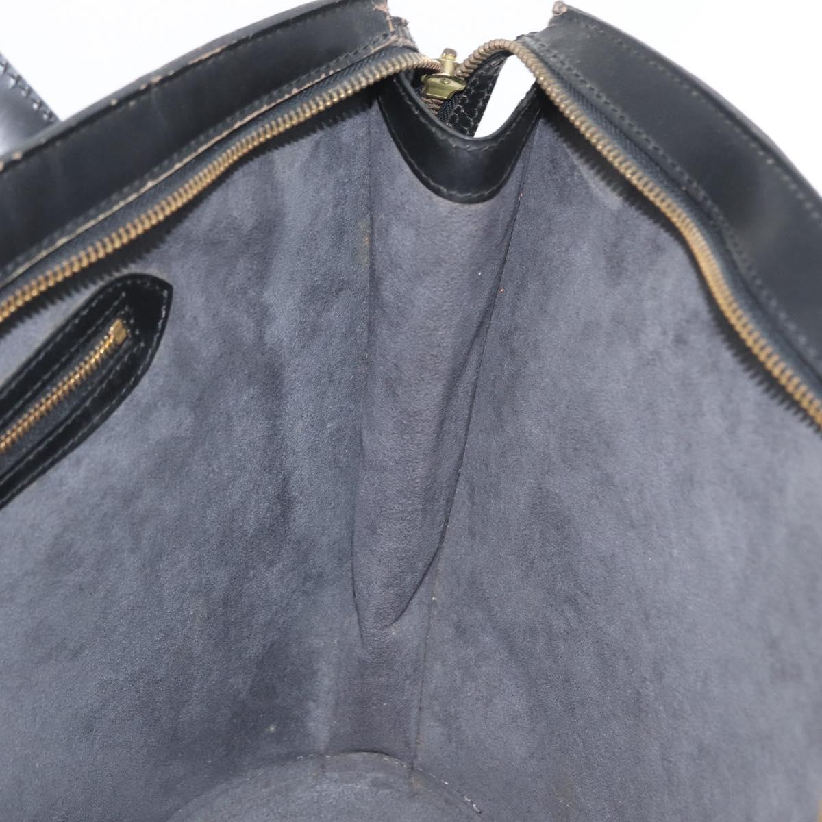 LOUIS VUITTON Epi Saint Jacques Shopping Bag Black M52262 LV Auth 172714