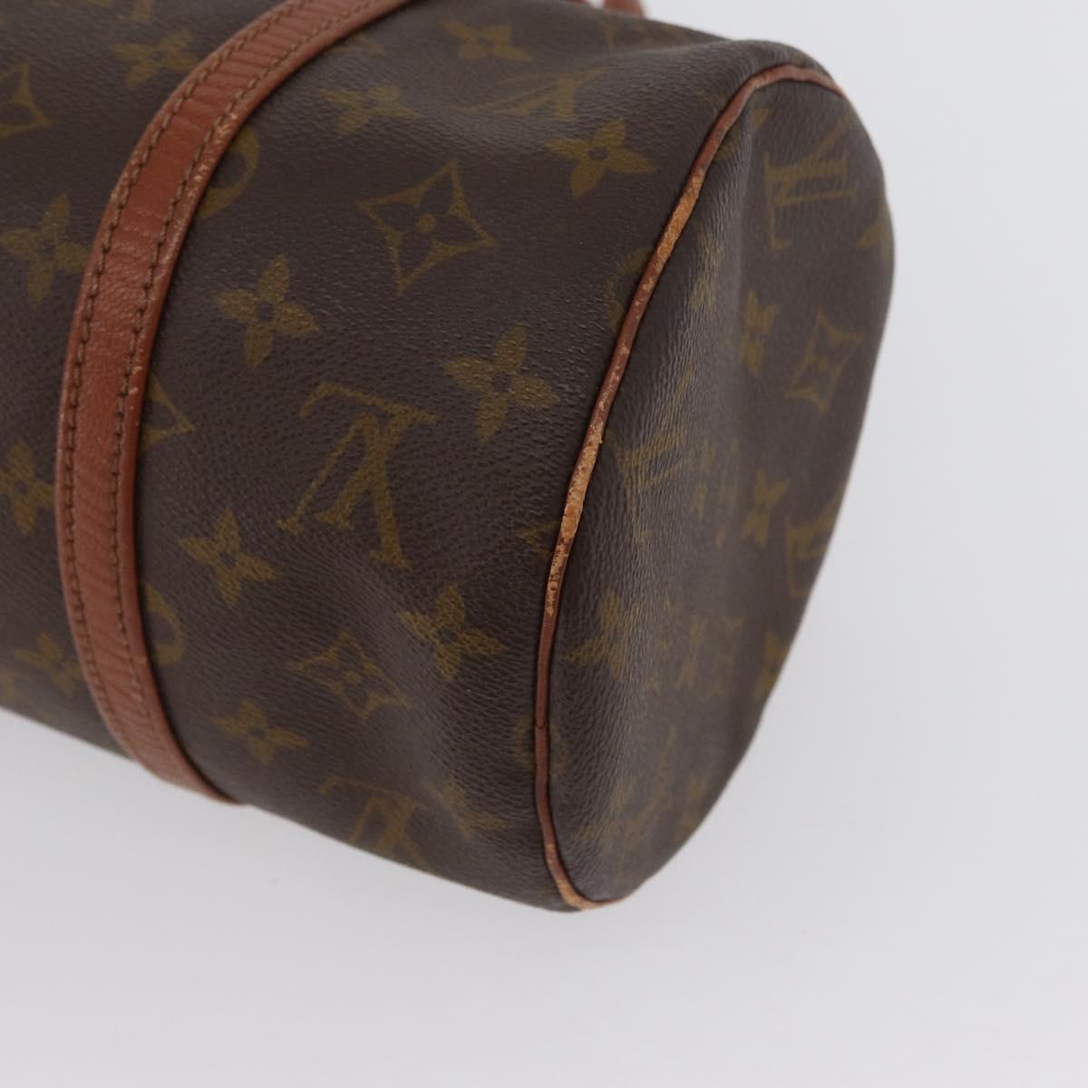 LOUIS VUITTON Monogram Papillon 30 Hand Bag M51385 LV Auth 172715
