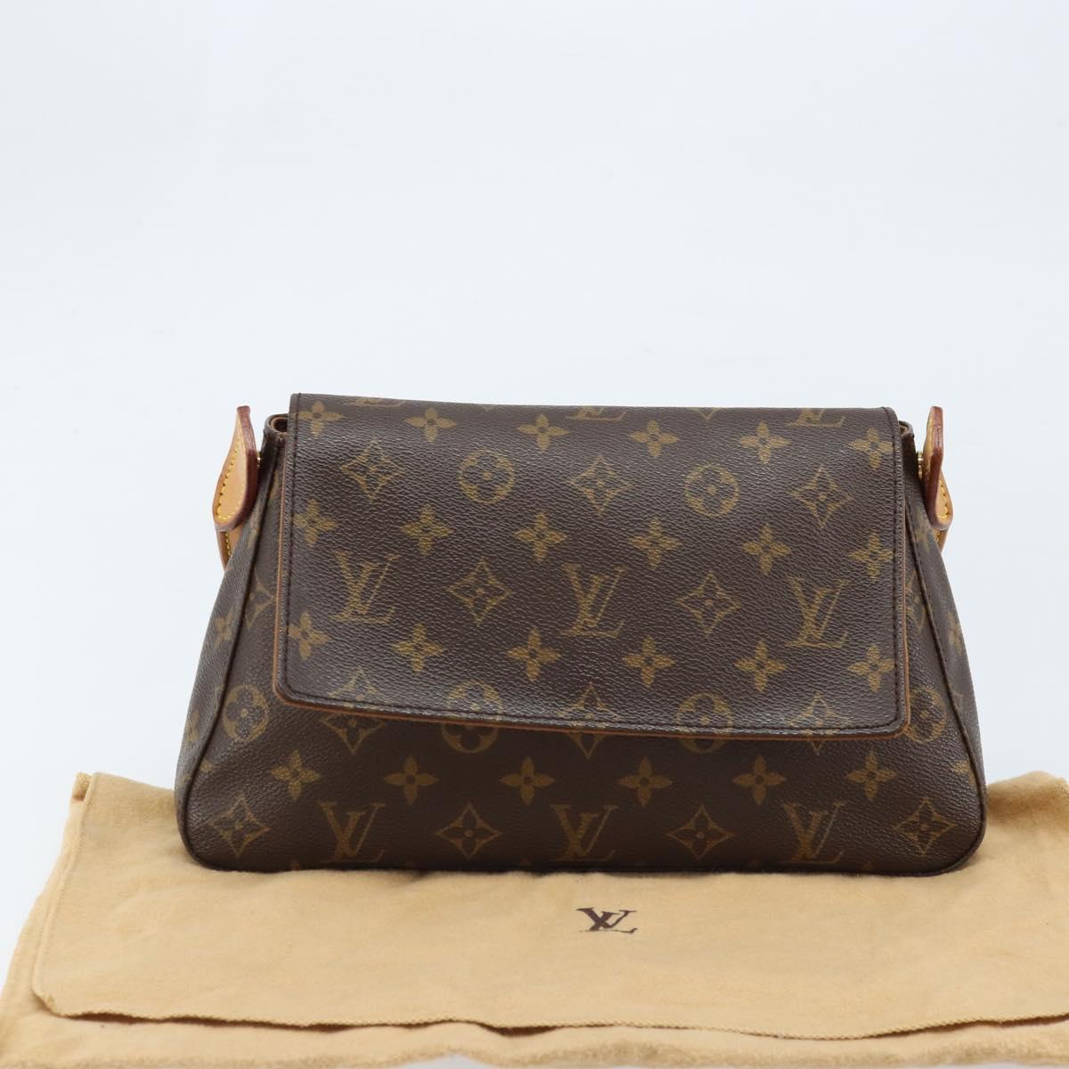 LOUIS VUITTON Monogram Mini Looping Shoulder Bag M51147 LV Auth 172736V