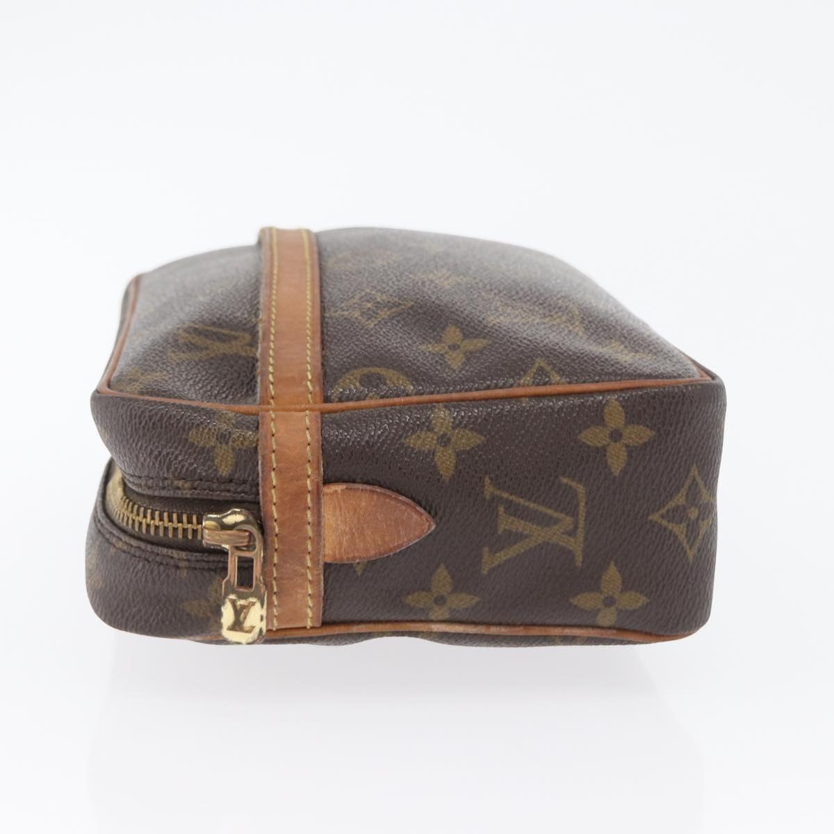 LOUIS VUITTON Monogram Compiegne 23 Clutch Bag M51847 LV Auth 172739