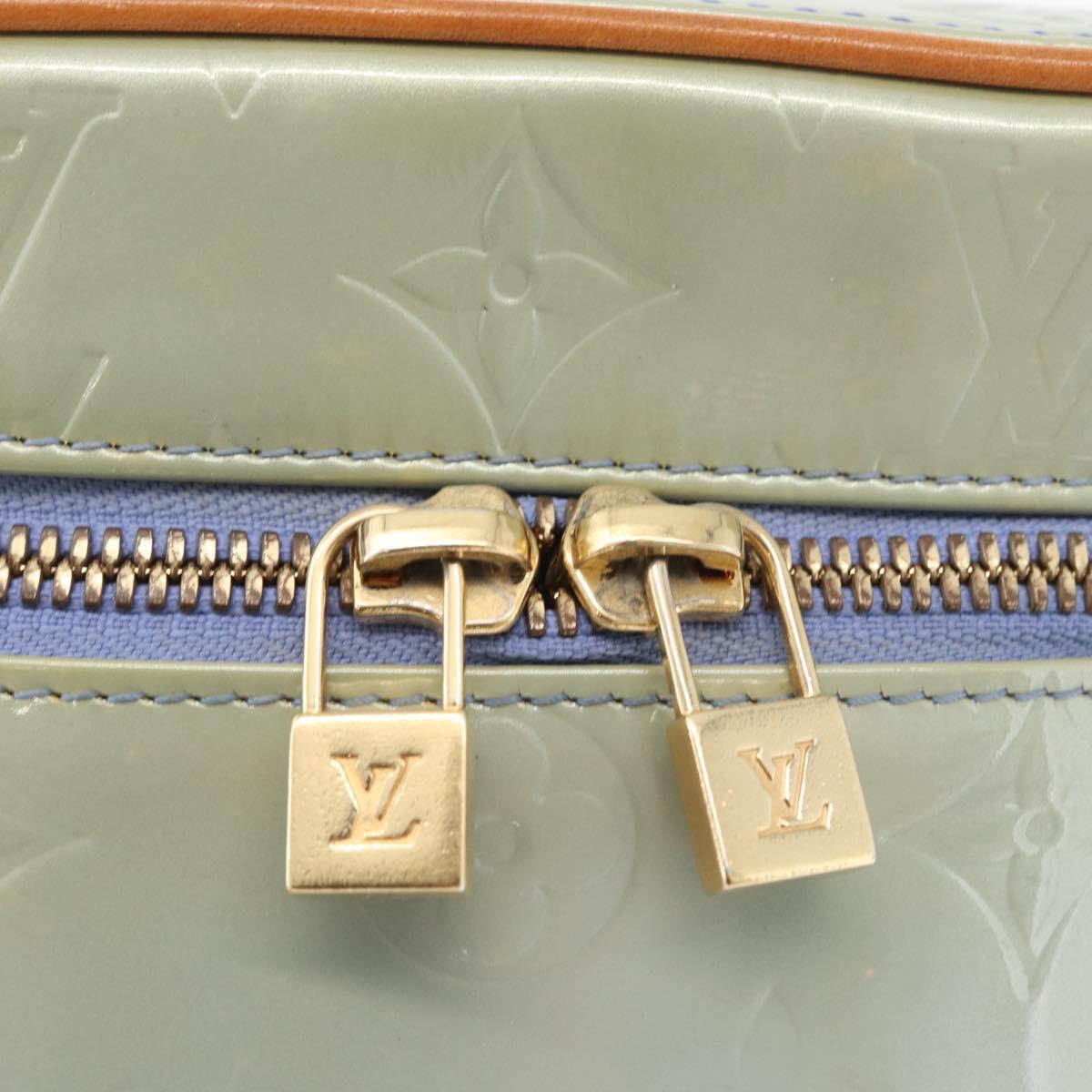 LOUIS VUITTON Monogram Vernis Sullivan Vertical Bag Lavande M91258 Auth 172754A