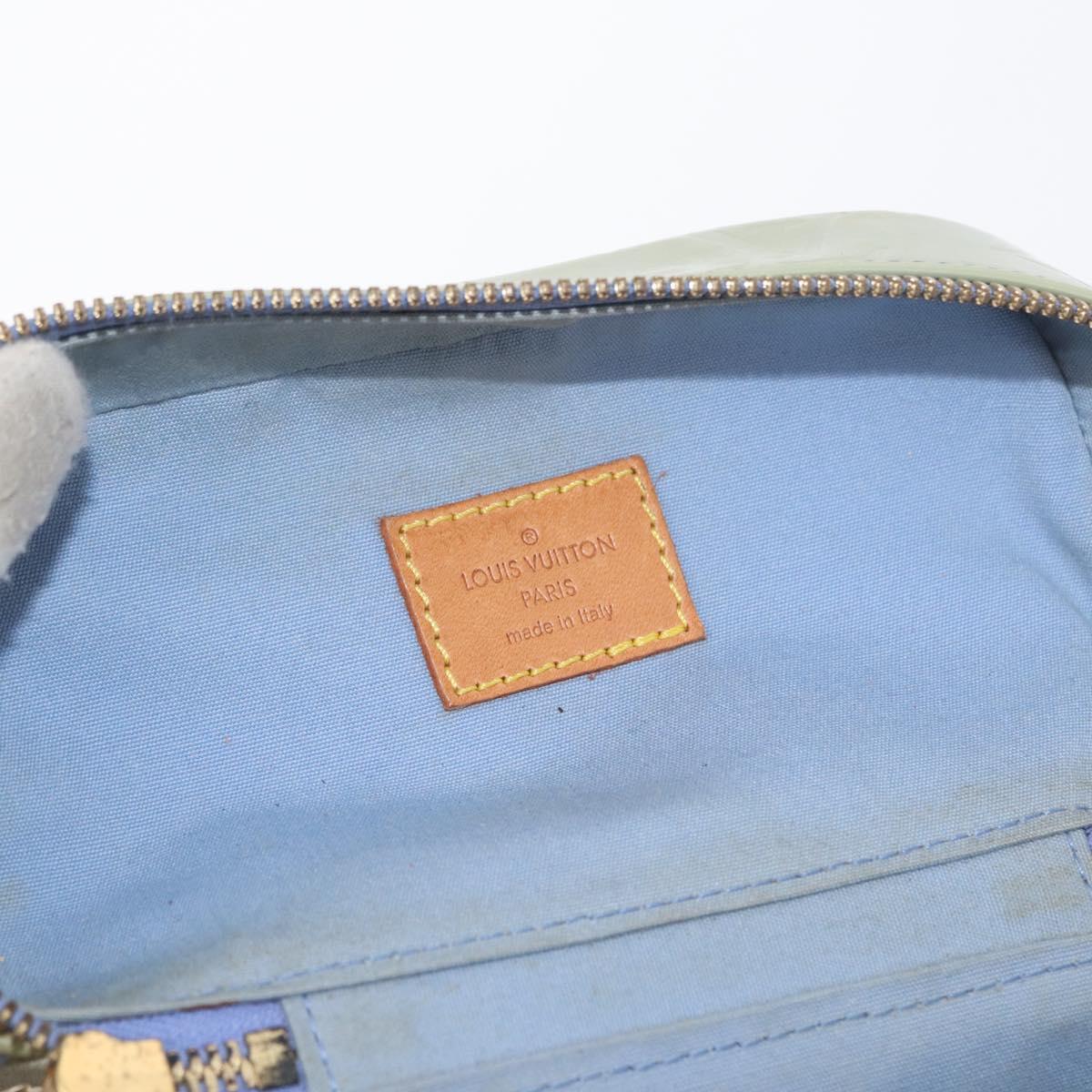 LOUIS VUITTON Monogram Vernis Sullivan Vertical Bag Lavande M91258 Auth 172754A