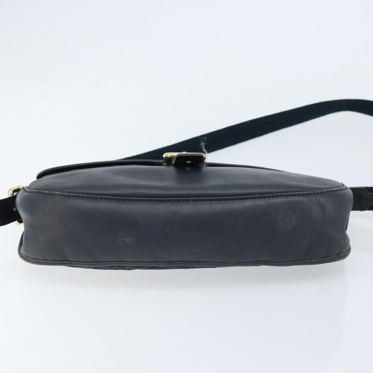 LOUIS VUITTON Monogram Mini Belanger Shoulder Bag Black M92672 LV Auth 172756