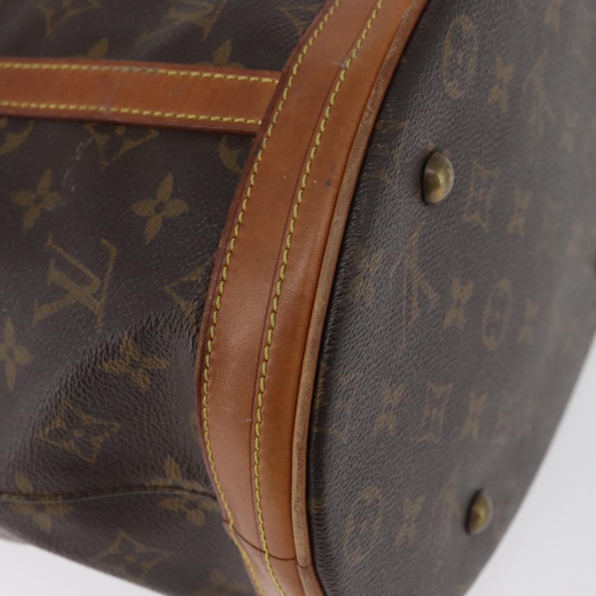 LOUIS VUITTON Monogram Bucket GM Shoulder Bag M42236 LV Auth 172758