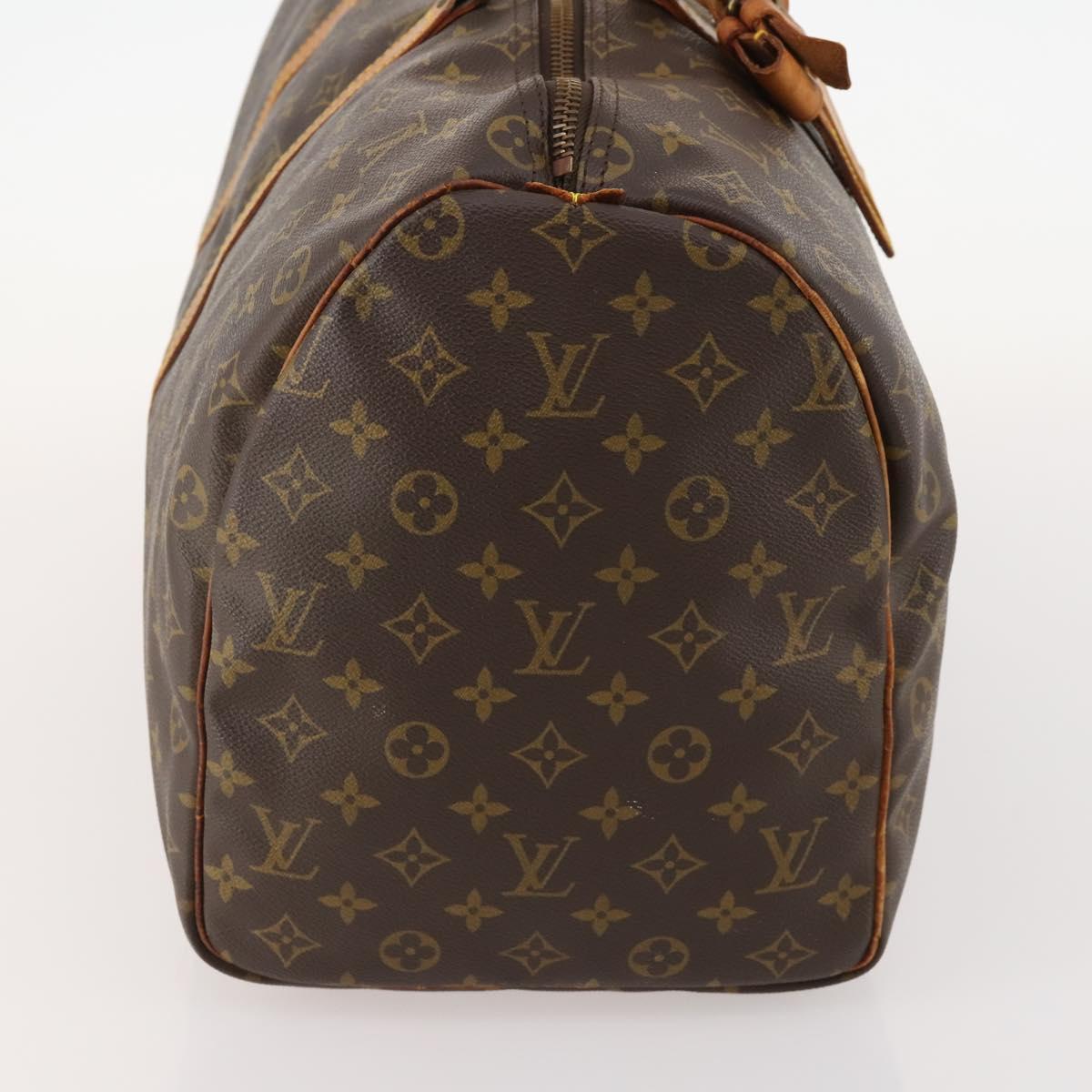 LOUIS VUITTON Monogram Keepall 50 Boston Bag M41426 LV Auth 172759