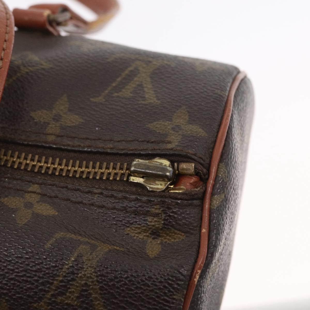 LOUIS VUITTON Monogram Papillon 30 Hand Bag M51385 LV Auth 172794