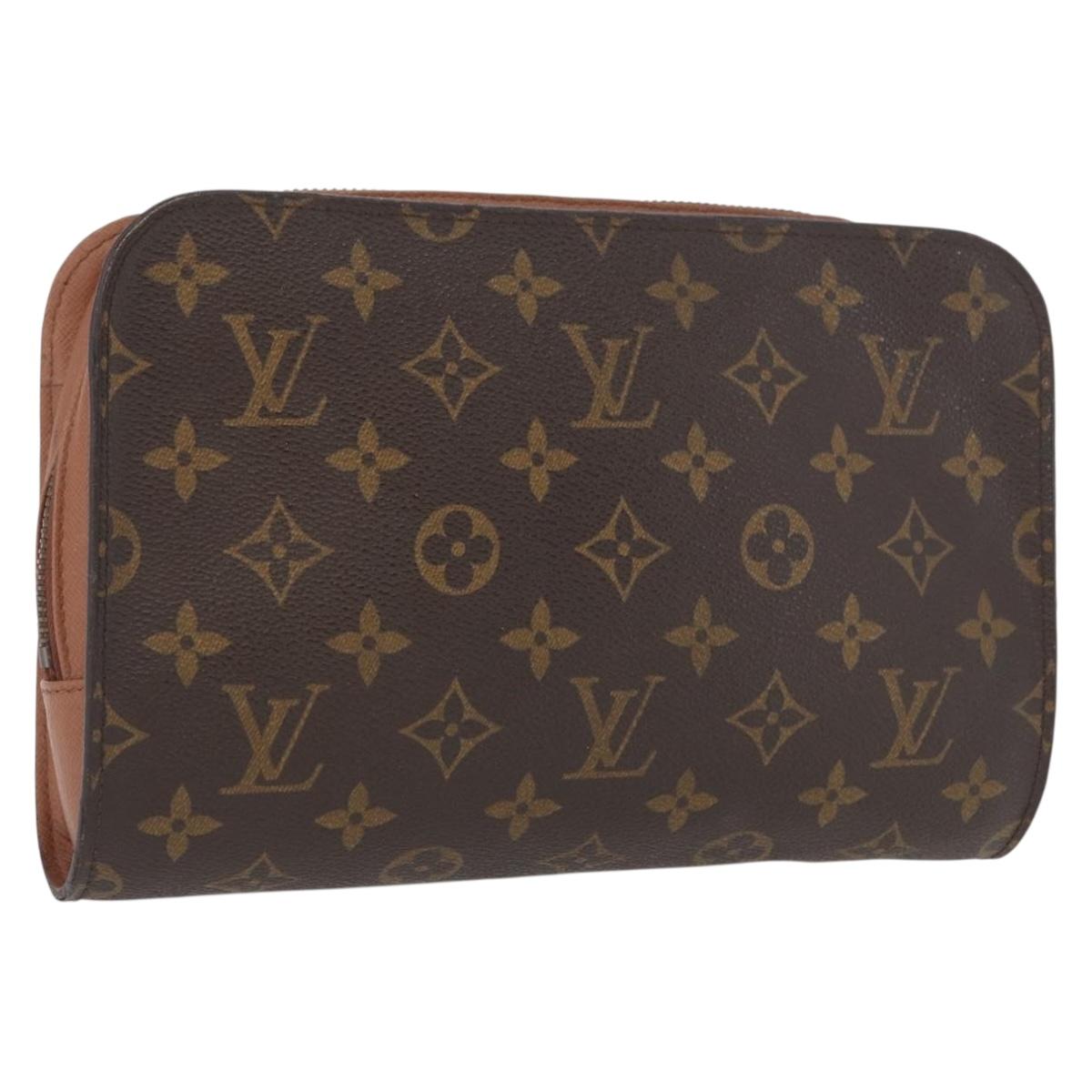 LOUIS VUITTON Monogram Orsay Clutch Bag M51790 LV Auth 172798