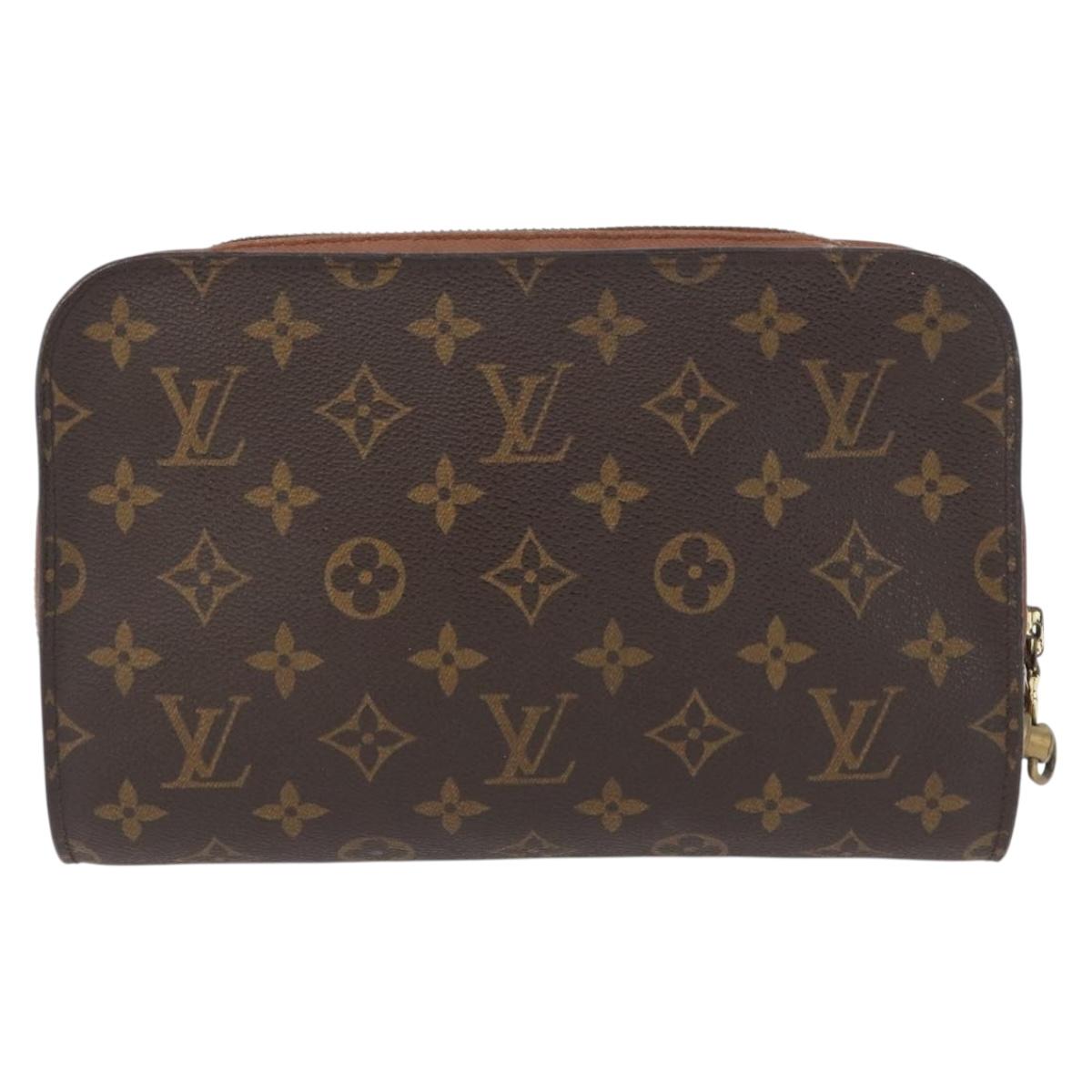 LOUIS VUITTON Monogram Orsay Clutch Bag M51790 LV Auth 172798
