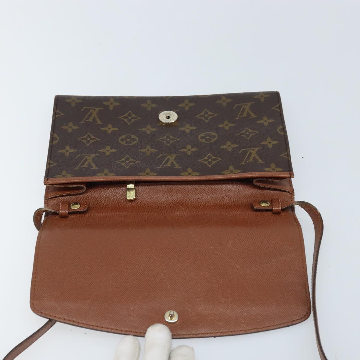 LOUIS VUITTON Monogram Bordeaux 24 Shoulder Bag M51798 LV Auth 172829