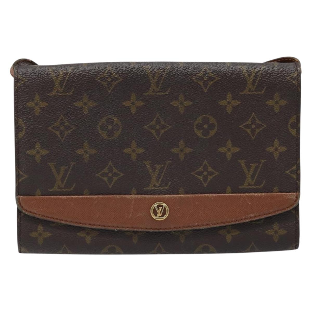 LOUIS VUITTON Monogram Bordeaux 24 Shoulder Bag M51798 LV Auth 172829