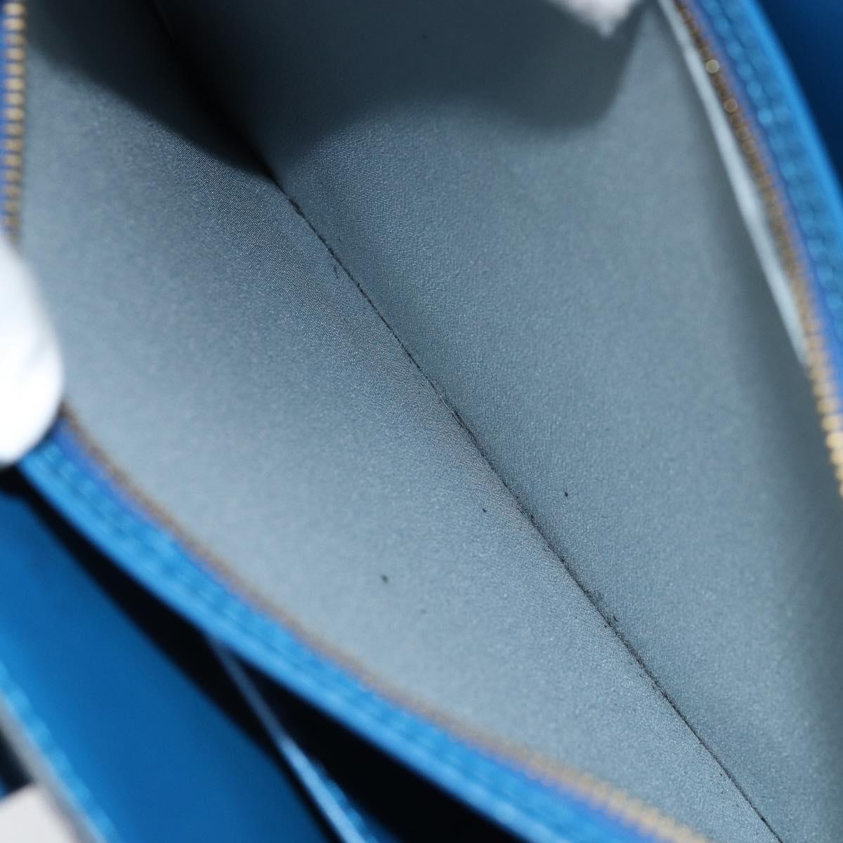 LOUIS VUITTON Epi Capuchin Shoulder Bag Blue M52345 LV Auth 172860