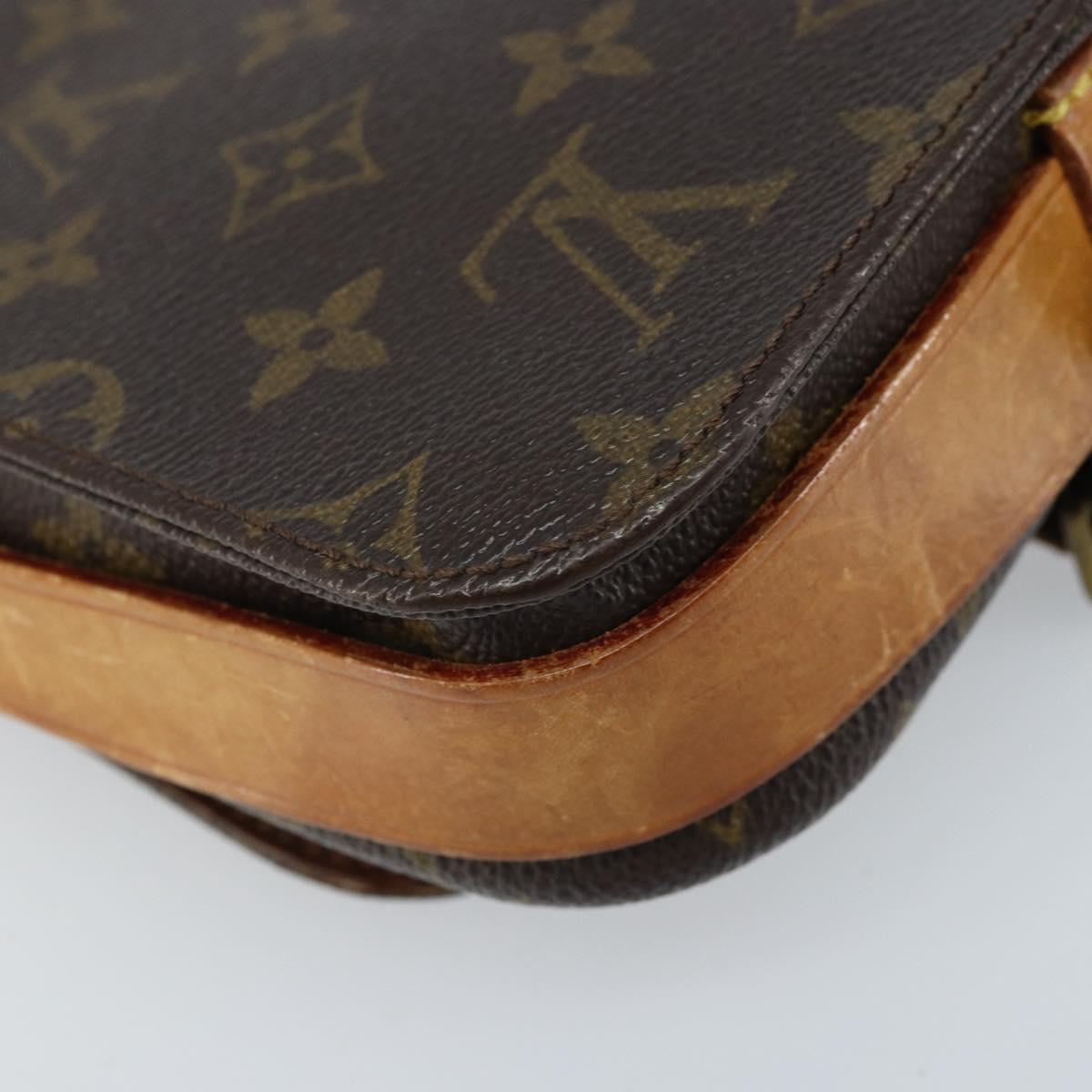 LOUIS VUITTON Monogram Cartouchiere PM Shoulder Bag M51254 LV Auth 172864