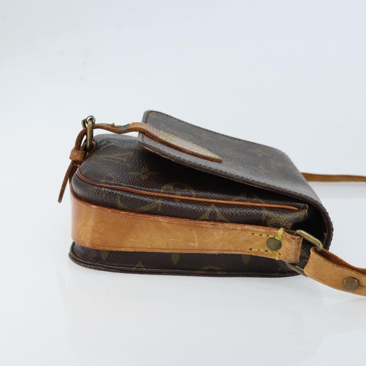 LOUIS VUITTON Monogram Cartouchiere PM Shoulder Bag M51254 LV Auth 172864