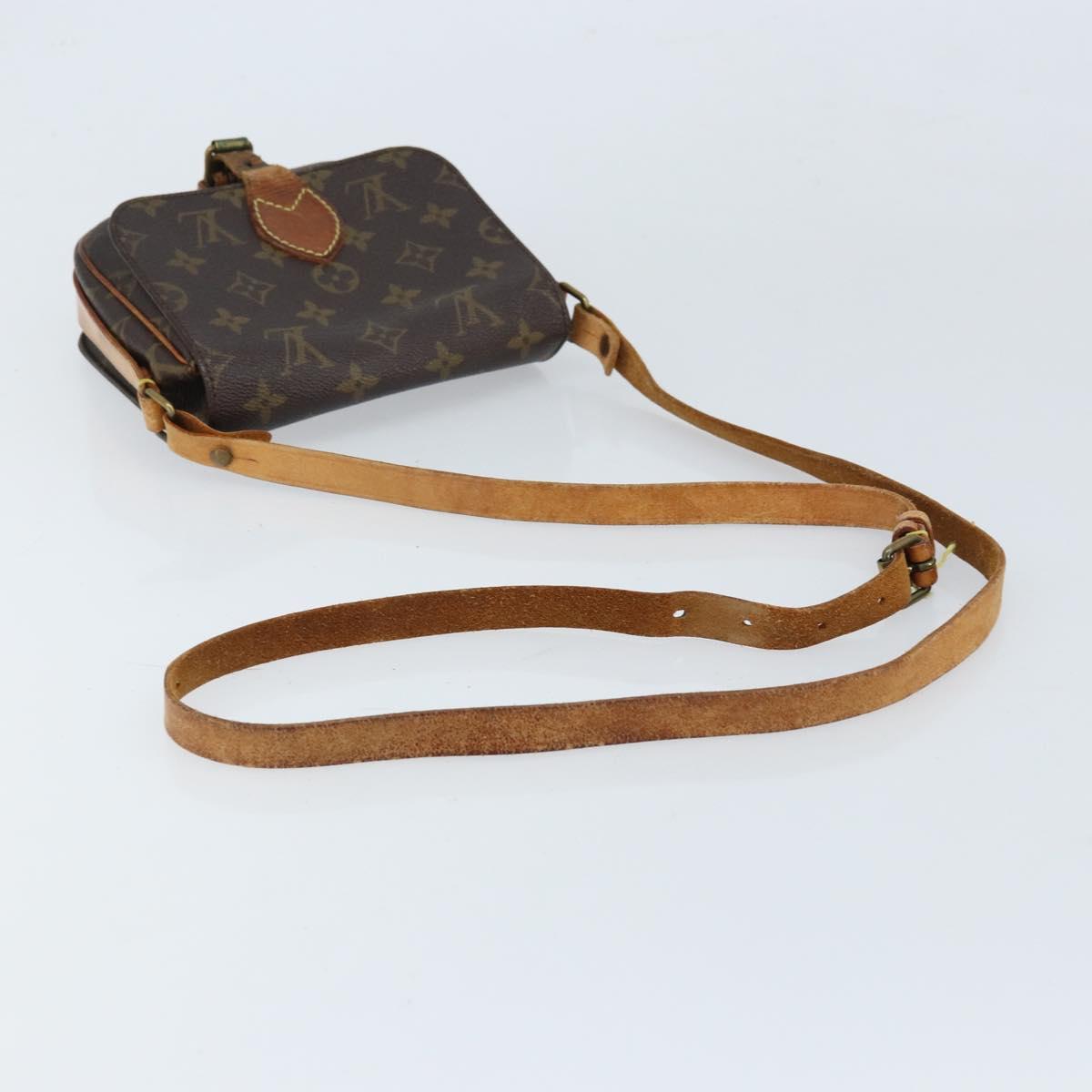 LOUIS VUITTON Monogram Cartouchiere PM Shoulder Bag M51254 LV Auth 172864